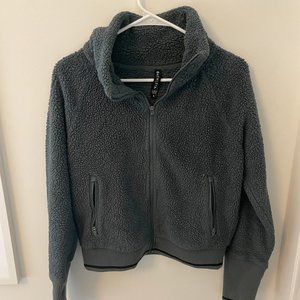 Athleta Tugga Sherpa Full-Zip Teddy Jacket